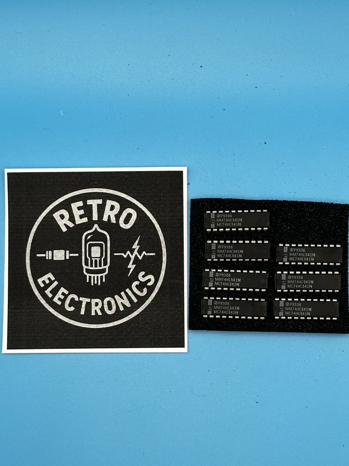 7 piezas, 74HC541N, controlador de búfer/línea octal; 3 estados, National Instruments Foto 1 de 1