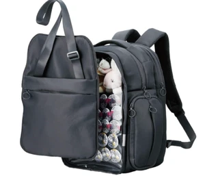 ELECOM Rucksack Push Bag Ita Bag Größe M abnehmbares Vorderteil schwarz NEU - Bild 1 von 3