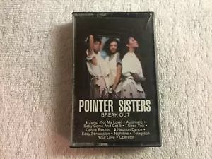 Pointer Sisters - Break Out - Cassette Tape - 1983 Planet Records #E - Picture 1 of 3