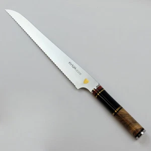Kyna 9 1/4" Bread Knife - High Carbon 12C27 Stainless - HANDMADE IN PORTUGAL - Picture 1 of 2