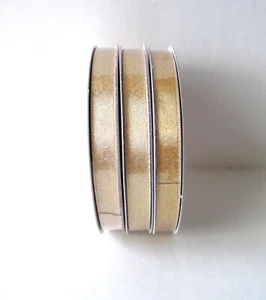 NEU (3) Celebrate it Rollen Band Gold 3/8" x 10 Yard - Bild 1 von 5