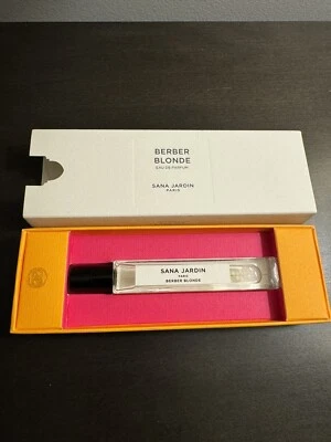Sana Jardin Berber 金发淡香精滚珠 10 毫升 0.35 盎司旅行装 全新带盒 — 第 1/3 张图片