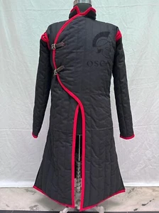 Abrigo grueso acolchado mangas completas Gambeson Chaqueta Aketon - Imagen 1 de 6