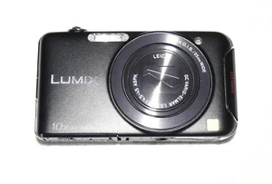 Cámara digital Panasonic Lumix DMC-SZ5 14,1 mega píxeles negra 10x WiFi en muy buena condición+ probada - Imagen 1 de 11
