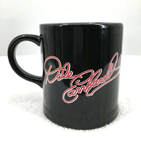 Dale Earnhardt #3 NASCAR Black Coffee Cup Mug 12oz Cover
