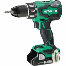 Hitachi DV18DBFL2 18V Li-Ion Cordless Brushless Combi Drill 1 x 3.0Ah