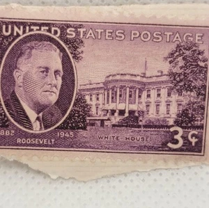 Briefmarke 1945 932 Roosevelt - Bild 1 von 3