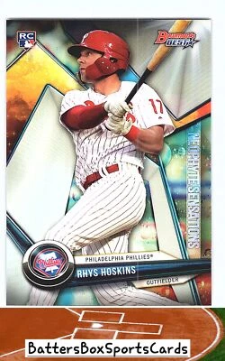 2018 Bowman's Best #NS-RH Rhys Hoskins Neophyte Sensations - Image 1 of 2