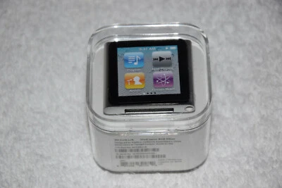 Apple iPod Nano 6th Generation 8GB Silver MC525LL/A AAC WAV MP3 Media Player New - Image 1 of 4