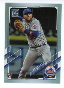 2021 TOPPS UPDATE TRAVIS BLANKENHORN RC RAINBOW FOIL NEW YORK METS #231