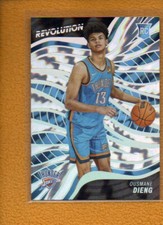 Ousmane Dieng 2022-23 Panini Revolution Rookie Asia Holo Silver RC #132 /75
