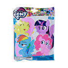 My Little Pony Character Rainbow Glitter Bow Hair Clip 6 Piece Set