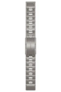 GARMIN QuickFit Titanium Band 22 Mm With Slots 010-12863-08 - Picture 1 of 2