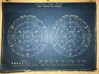 Vintage Galaxy Maps A.A.V.S.O. STAR ATLAS 1936 From DFB 20 Charts NICE Blueprint