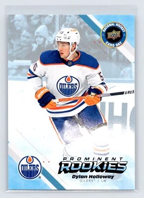 2023 Upper Deck National Hockey Card Day Dylan Holloway #NHCD-10 - Image 1 of 2