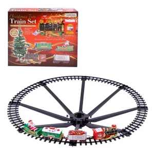 Benross Christmas Tree Train Set – Classic Festive Model with Track & Engine - Picture 1 of 7