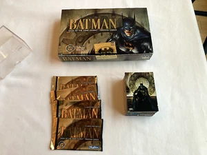 1994 BATMAN SAGA OF THE DARK KNIGHT FULL BASE SET, WRAPPERS, EMPTY BOX - Picture 1 of 1