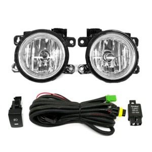 LH+RH Fog Lamp Kit for Honda Civic 16-21 with Relay Wiring Harnesss Light Switch - Picture 1 of 12