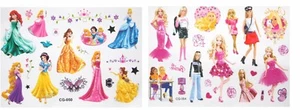 Pegatinas corporales temporales - Princesa Disney Ariel Blancanieves + Barbie CG-050.064 - Imagen 1 de 8