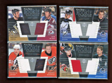 2002-03 Upper Deck Rookie Update Rookie Inspirations RC Lot (4) /1200