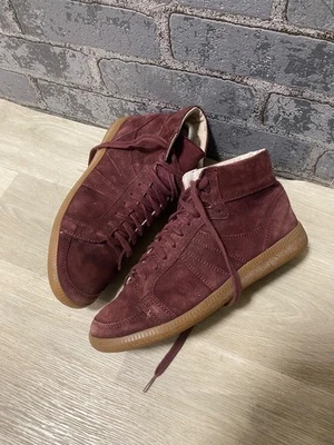 Zapatillas Isabel Marant/Margiela Estilo Gamuza Borgoña Foto 1 de 4