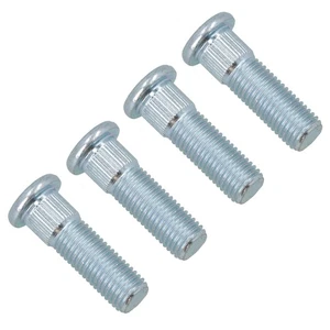 Paquete de 4 pernos de rueda M12 x 1,5 para bujes de remolque de suspensión de 4 pernos PCD de 100 mm - Imagen 1 de 8