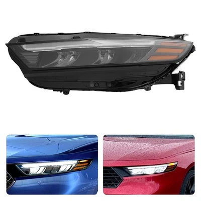 For 2023-2025 Honda Accord Full LED Headlight Assembly Headlamp Left Driver Side Foto 1 de 4