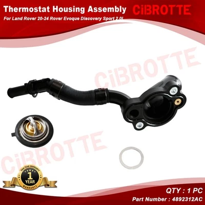 Housing-Water Inlet for 07-08 Dodge Charger Magnum Chrysler 300 2.7L 3.5L - Image 1 of 4