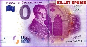 ***N°29*** PETIT NUMERO / BILLET 0 € / 0 € SOUVENIRSCHEINE / UEMK 2017-1 - Picture 1 of 1