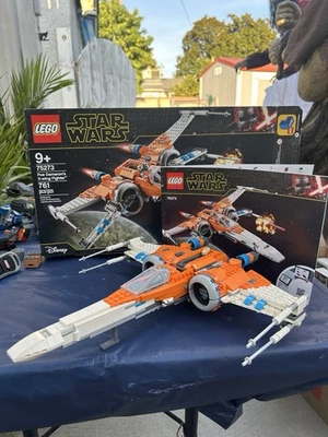 LEGO Star Wars: Poe Dameron's X-Wing Fighter (75273) Sin minifiguras 99% completo Foto 1 de 4