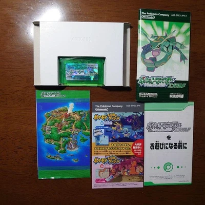 Nintendo Pokemon Emerald Game Boy Advance Japan Near Mint Official Rare - Image 1 of 4