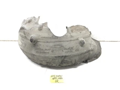 BMW F13 650i 640i M6 2012-2018 guardabarros trasero izquierdo revestimiento protector contra salpicaduras OEM Foto 1 de 4