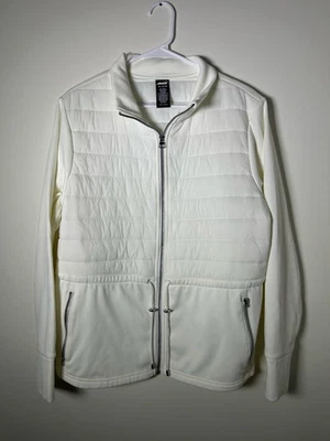 Chaqueta para mujer Avia talla XL blanca acolchada atlética elástica ocio cremallera completa Foto 1 de 4