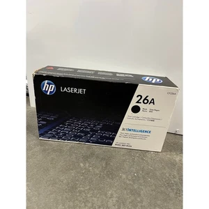 Genuine HP 26A LaserJet JetIntelligence Toner Cartridge CF226A Black - New - Zdjęcie 1 z 2