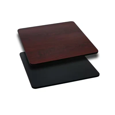 Carnegy Avenue Glenbrook Table Top 24 Inch Reversible Black Mahogany Laminate - Image 1 of 4