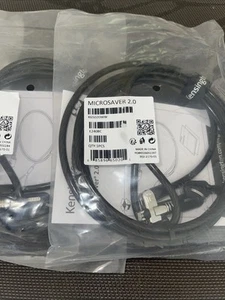 Lot Of 3 * NEW Kensington MicroSaver 2.0 K65020WW Keyed Laptop Lock (AMX) - Afbeelding 1 van 2