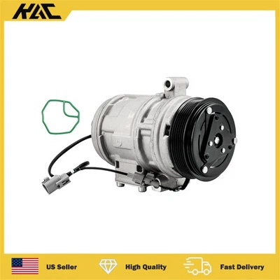 AC A/C Compressor W/Clutch For Lexus LX470 Toyota Land Cruiser 1998-2007 78397 - Image 1 of 4