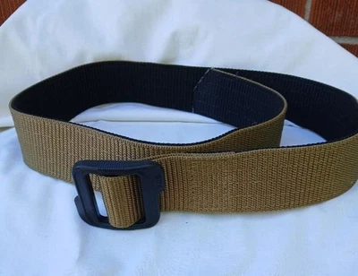 5.11 Tactical Belt 59567 small Total length 38'" Coyote Color Black Double Duty - Image 1 of 2