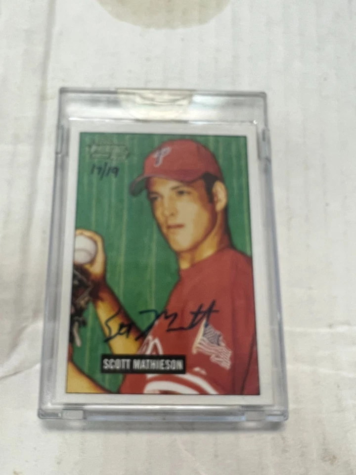 Scott Mathieson 2006 Bowman Originals Auto #271 #17/19 NrMt - Image 1 of 1