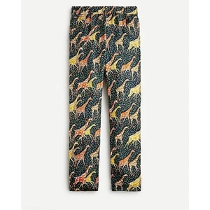 J. Crew Seide Twill Giraffe Hose Damen 00 Safari Pull On Profi Büro - Bild 1 von 10