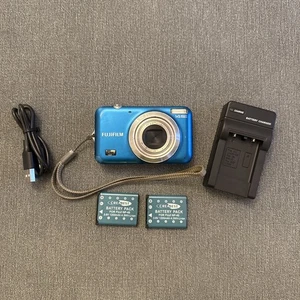 Fujifilm FinePix JX530 - Digital Camera - 14.0MP - Blue - Tested & Working (C) - Picture 1 of 16