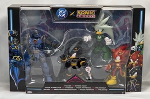 DC x SONIC THE HEDGEHOG Power vs Speed Pack Action Figure Set DARKSEID SHADOW - Picture 1 of 7
