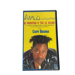 Coupe Bibamba Awilo Longomba VHS Rare OOP Le Propriétaire De Tous Les Dossiers - Imagen 1 de 10
