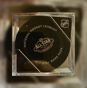 2022 NHL All Star Game Las Vegas Official Game Puck - Bild 1 von 3