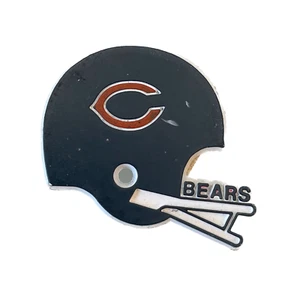 NFL Vintage CHICAGO BEARS Old Rubber Football FRIDGE MAGNET - Picture 1 of 2