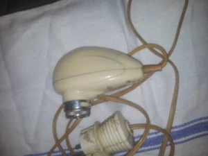Rasierer Philishave The mouse 7735 Raymond Loewy 1947 weiss gebr, Philipps - Bild 1 von 4