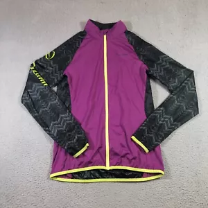 pearl izumi thin jacket women's M purple acitve bike running walking - Picture 1 of 17