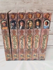 Die Erfinder Spezial Alle 6 Filme Neu VHS; Einstein, Edison, Newton, Leonardo, - Bild 1 von 23