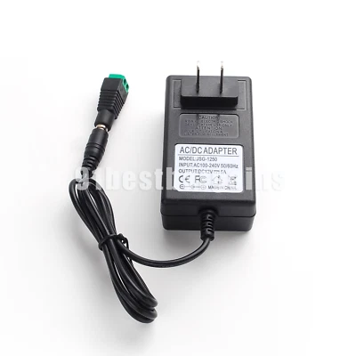 Power Supply 60W 12V 5A AC to DC Adapter For 5050 3528 RGB LED STRIP 110-240V - Image 1 of 4