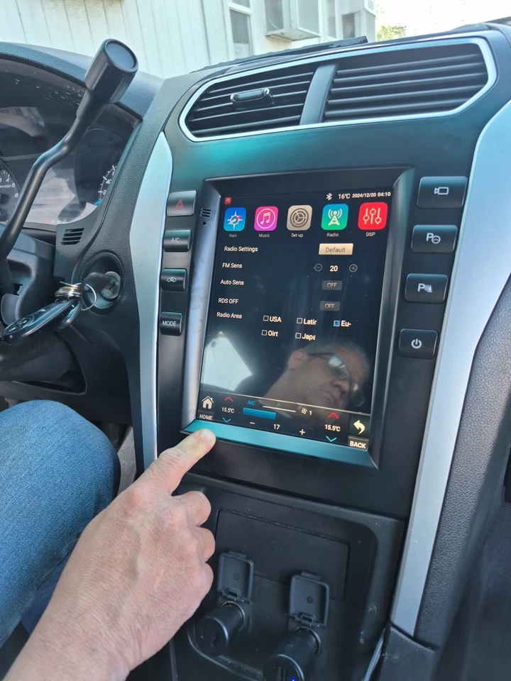 🔥for Ford Explorer Radio Upgrade 2012-2019 Android Stereo Replacement carplayer Foto 1 de 4